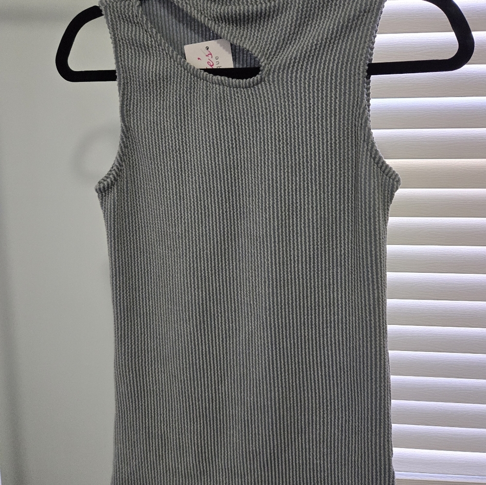 Blue Buttercup cutout dress